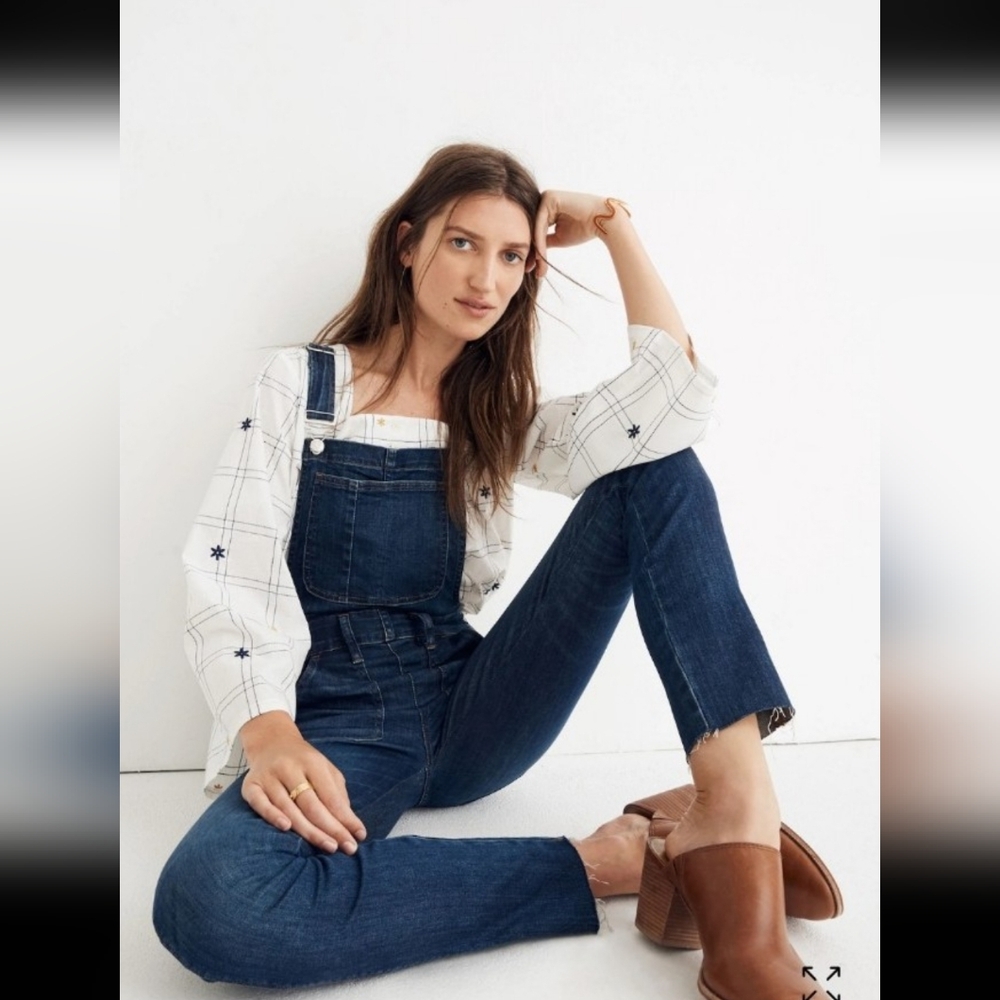 Women's Blue Denim Overalls